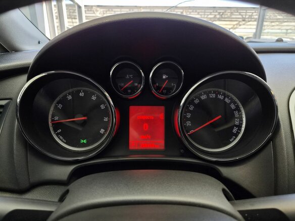 2012 Opel Astra J Рестайлинг, синий - вид 9