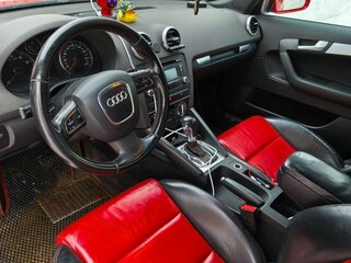 2009 Audi A3 II (8P) Рестайлинг 2, красный, 700000 рублей, вид 4