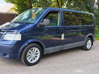 2007 Volkswagen Transporter Long T5, синий, 940000 рублей, вид 2