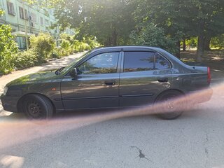 2008 Hyundai Accent ТагАЗ II, серый, 500000 рублей, вид 4