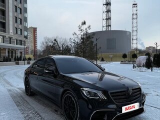2014 Mercedes-Benz S-Класс 500 Long VI (W222, C217), чёрный, 3950000 рублей, вид 2