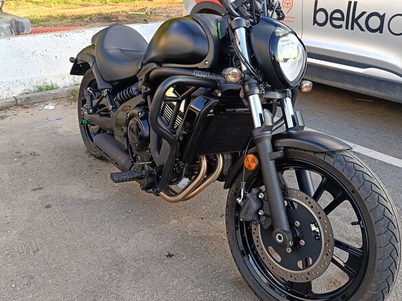 2023 Kawasaki EN650 Vulcan S, чёрный, 699000 рублей - вид 3