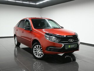 2019 Lada (ВАЗ) Granta I Рестайлинг, красный, 600000 рублей, вид 5