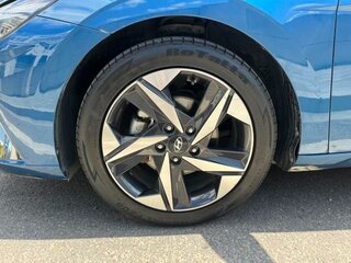 2023 Hyundai Elantra VII (CN7), синий, 1490000 рублей, вид 3