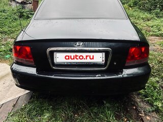 2008 Hyundai Sonata ТагАЗ IV (EF) Рестайлинг, чёрный, 415000 рублей, вид 2