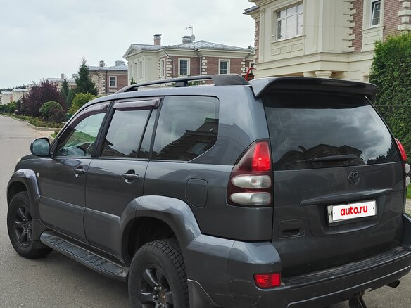 2007 Toyota Land Cruiser Prado 4-speed 120 Series, серый, 1555800 рублей - вид 7