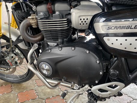 2021 Triumph Scrambler, синий, 1250000 рублей, вид 5