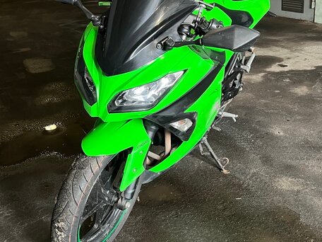 2012 Kawasaki Ninja 300, зелёный, 360000 рублей, вид 2