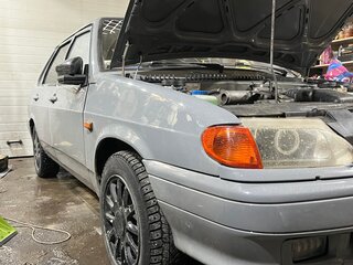2003 Lada (ВАЗ) 2115, серый, 200000 рублей, вид 3