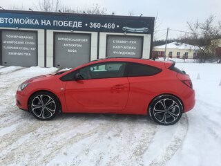 2014 Opel Astra GTC J Рестайлинг, красный, 1300000 рублей, вид 5