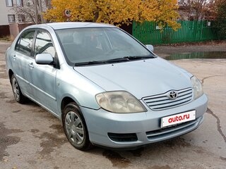 2006 Toyota Corolla IX (E120, E130) Рестайлинг, голубой, 600000 рублей, вид 2