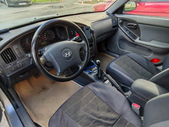 2006 Hyundai Elantra III (XD2) Рестайлинг, серый, 290000 рублей - вид 5