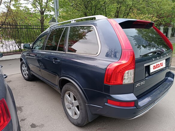 2014 Volvo XC90 I Рестайлинг, синий, 3100000 рублей - вид 3