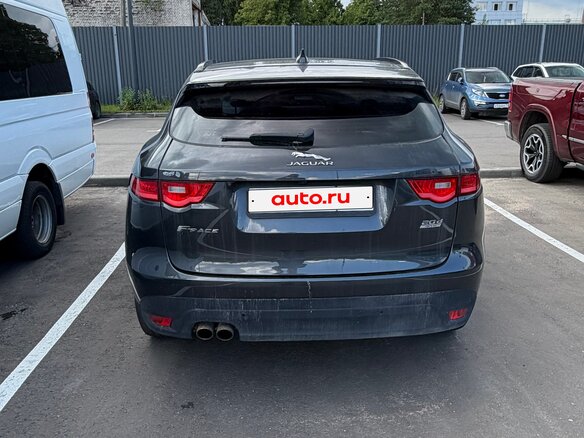 2016 Jaguar F-Pace I, серый - вид 4