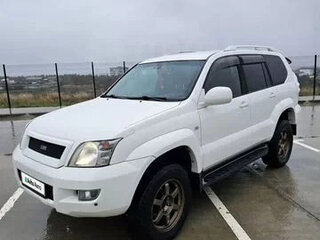 2008 Toyota Land Cruiser Prado 5-speed 120 Series Рестайлинг, белый, 2700000 рублей, вид 1