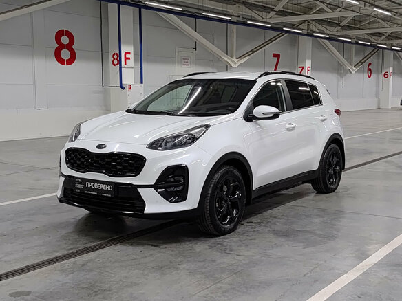 2021 Kia Sportage IV Рестайлинг, белый