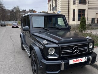 2014 Mercedes-Benz G-Класс AMG 63 AMG I (W463) Рестайлинг 2, чёрный, 4680000 рублей, вид 4