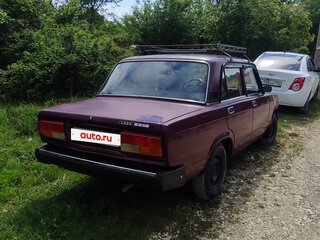 2003 Lada (ВАЗ) 2107, пурпурный, 150000 рублей, вид 3