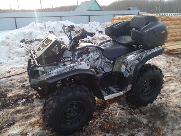 2014 Yamaha Grizzly 700, серый