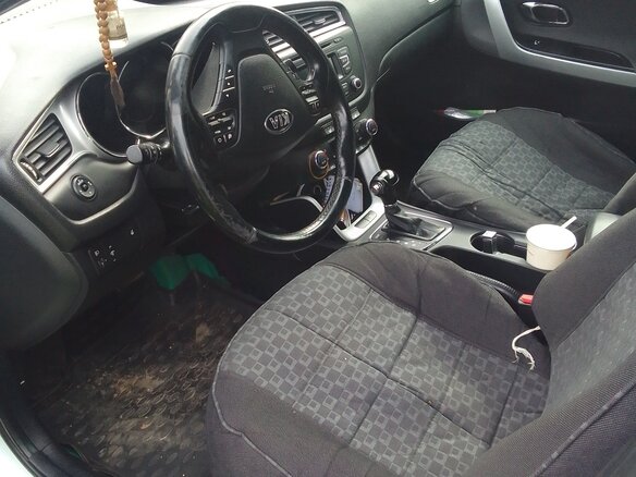 2015 Kia Ceed II Рестайлинг, белый, 750000 рублей - вид 3