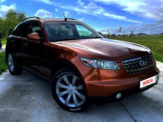 2004 Infiniti FX35 I (S50), коричневый, 1200000 рублей, вид 1