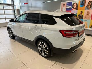 2019 Lada (ВАЗ) Vesta SW Cross I, белый, 1014000 рублей, вид 4