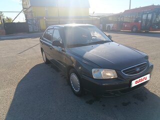 2008 Hyundai Accent ТагАЗ II, серый, 280000 рублей, вид 3