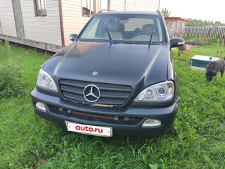 2003 Mercedes-Benz M-Класс 350 I (W163) Рестайлинг, чёрный, 425000 рублей, вид 2