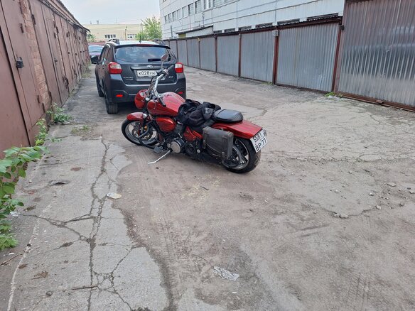 2004 Yamaha XV 1700 Warrior, красный, 765000 рублей - вид 16