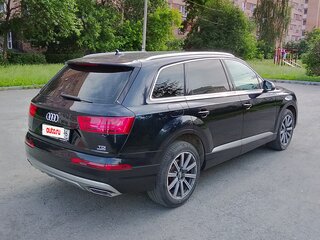 2017 Audi Q7 II (4M), синий, 3450000 рублей, вид 5