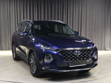 2020 Hyundai Santa Fe IV, синий, 2599000 рублей, вид 3