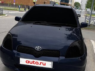 1999 Toyota Vitz I (P10), синий, 300000 рублей, вид 2