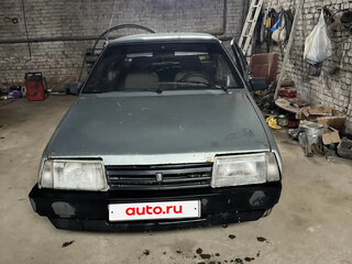 1998 Lada (ВАЗ) 21099, серебристый, 95000 рублей, вид 1