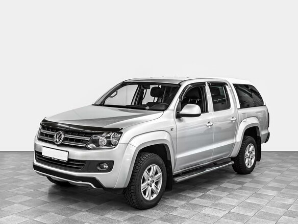 2013 Volkswagen Amarok Double Cab I, серебристый, 2720000 рублей