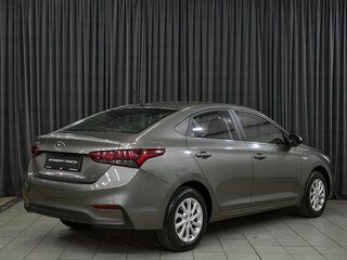 2019 Hyundai Solaris II, коричневый, 1130000 рублей, вид 4