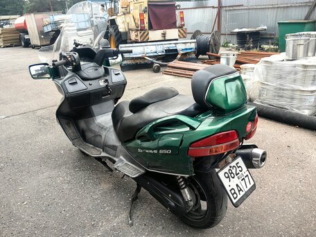 2004 Suzuki Burgman (SkyWave) 650, зелёный, 280000 рублей, вид 4