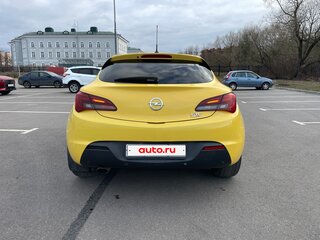 2013 Opel Astra GTC J Рестайлинг, жёлтый, 990000 рублей, вид 5