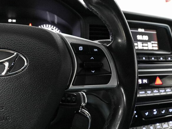 2019 Hyundai Sonata VII (LF) Рестайлинг, чёрный - вид 16