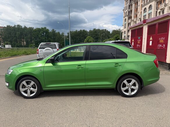 2017 Skoda Rapid I, зелёный - вид 16