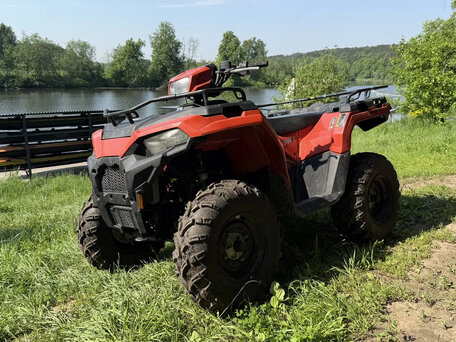 2025 Polaris Sportsman 450, красный, 800000 рублей, вид 1