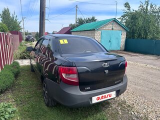 2013 Lada (ВАЗ) Granta I, чёрный, 240000 рублей, вид 3