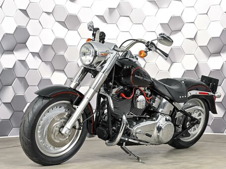 2006 Harley-Davidson Fat Boy, чёрный, 869000 рублей, вид 2