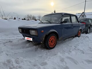2005 Lada (ВАЗ) 2107, синий, 100000 рублей, вид 1