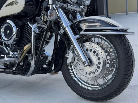 2006 Yamaha XVS1100, чёрный - вид 10