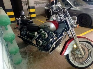 2002 Kawasaki VN1500 Vulcan, красный, 510000 рублей, вид 2