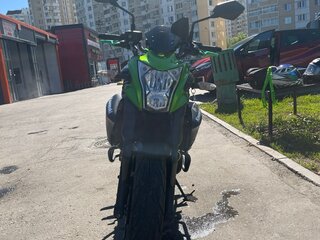 2013 Kawasaki ER-6N, зелёный, 550000 рублей, вид 1