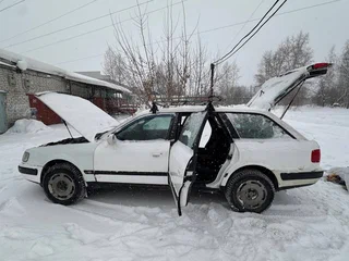 1993 Audi 100 IV (C4), белый, 400000 рублей, вид 4