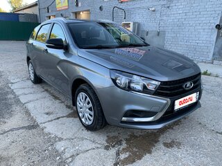2021 Lada (ВАЗ) Vesta SW I, серый, 1150000 рублей, вид 4