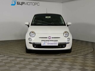 2012 Fiat 500 II, белый, 879990 рублей, вид 2