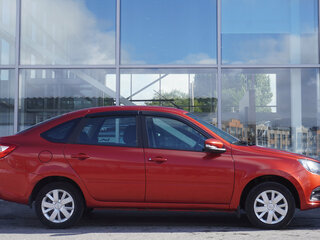 2022 Lada (ВАЗ) Granta I Рестайлинг, красный, 777000 рублей, вид 4